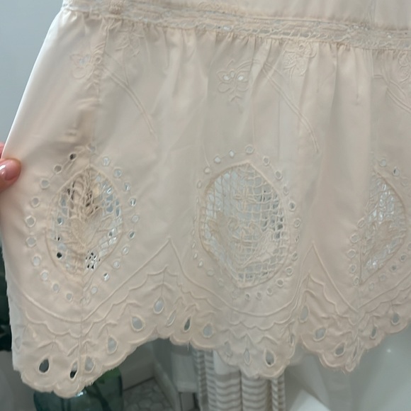 Zara White EyeletSkirt 🤍🆕 ‼️PRICE DROP‼️ - Picture 5 of 6